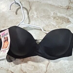 Maidenform Sweet Nothings Strapless Bra A Little Pick Me Up Black‎ 36B